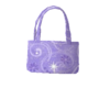 purple stars tote bag