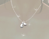 M' Letter I Necklace