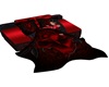 Red/Blk Cuddle Chair
