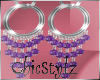 Vision Purple Earrings