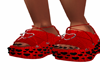 Cherry Red Jelly Sandals