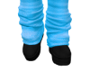 Blue & Black Warmers