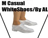 AL/M Casual White Shoes