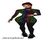 Rainbow Crackle Dress