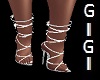 GM Ankle Strap White