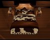 Cow Hide Cuddle Bed