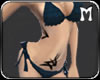 [M] Ruffle Bikini Teal