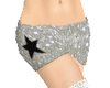 spangle star mini skirt