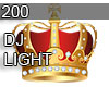 200 DJ LIGHT CROWN