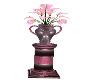 vase gris et rose