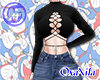 Set - Casual Black Top