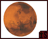 mars planet in space