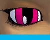 Pink anime eyes