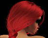 Bright Red Long Braid