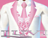 LUVI WHT-PINK GROOMS TUX