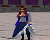 Royal blue multi outfit
