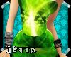 Toxic Green Raver Outfit