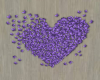 Purple Wall Heart