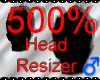 *M* Head Resizer 500%