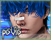 Isao Hair - Blue&Black