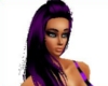 purple/black hair