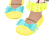 Yellow Bow Flats Girls