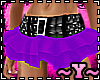 ~Y~Miniskirt Purple