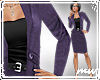 !Peplum Suit Purplemist