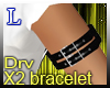 Double belted bracelets.