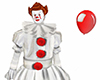 creepy clown balloon