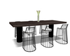 Modern dinner table