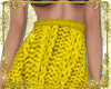 A∞ Knit Skirt Yellow