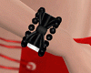 Bow Bracelets Black