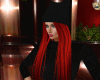 red  hair  skull cap