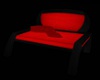 Red/Black Nap Chaise