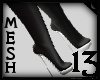 13 PLAT BOOT HEEL MESH