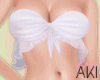 Aki Sheen Bikini White