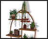 Rustic Plants & Shelf ~