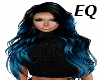 EQ Tonya black/blue hair