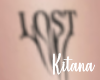 K. Lost  Thigh Tatto