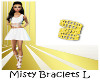 Misty Gold Bracelet L