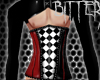 Harley Boy Corset Red