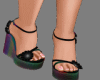 colorful wedges