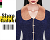 ❡ Bene Navy Top