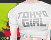 [C] White T Girl T-Shirt
