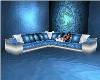 Blue Ice Club Couch #2