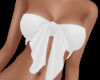 Leah White Tied Top