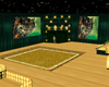 Green & Gold room