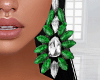 Emerald Green Earrings