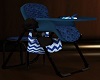 Dark Blue Highchair
